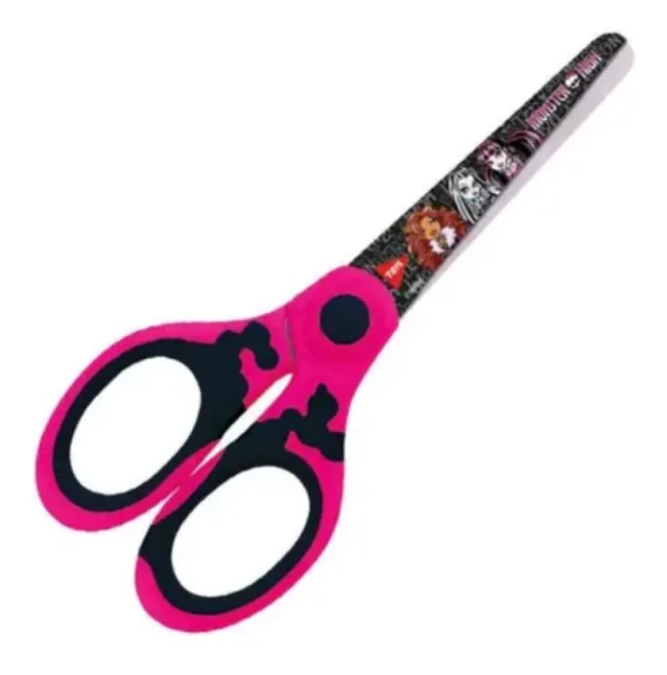 Tesoura Escolar Licenciada Monster High Blister Tris