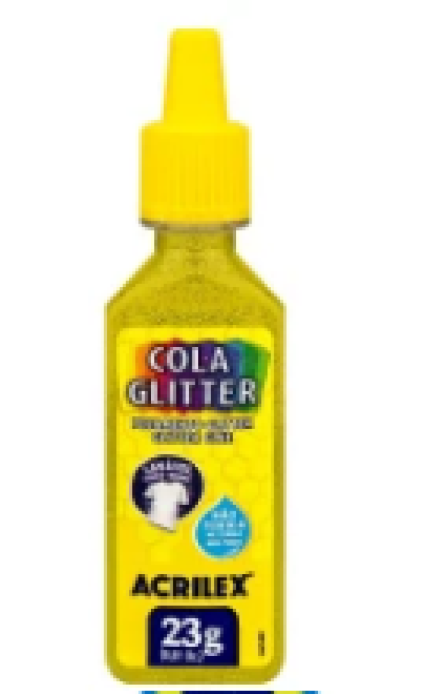 Cola Glitter Lavável 23g Acrilex – Cores Sortidas - #4