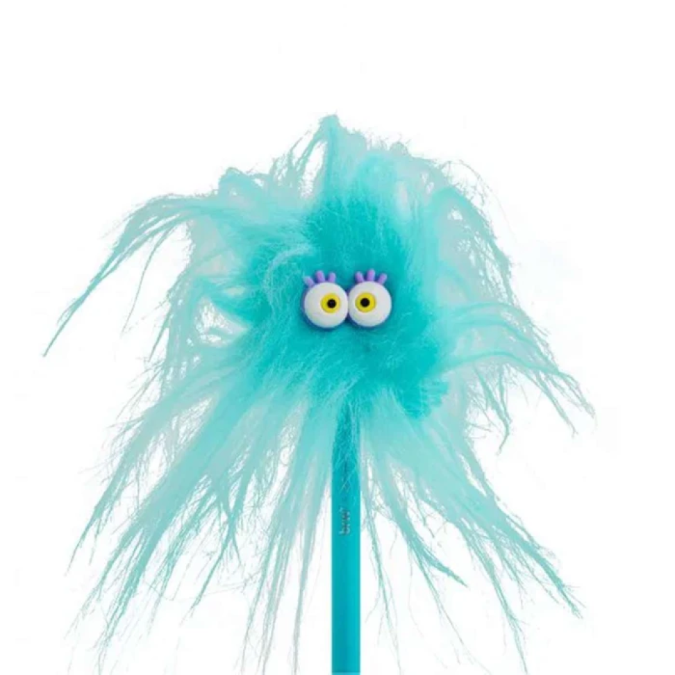 Caneta esferográfica 0,7 gel apagável crazy fluffles - #8