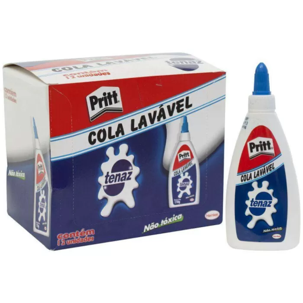 Cola Escolar Tenaz Lavável 110g – 1 Unidade | Pritt