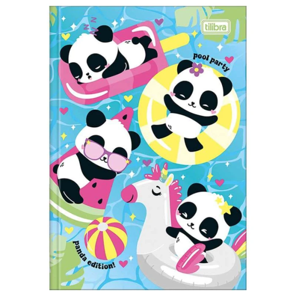 Caderno capa dura brochurão 80 folhas Lovely Friend Tilibra - #4