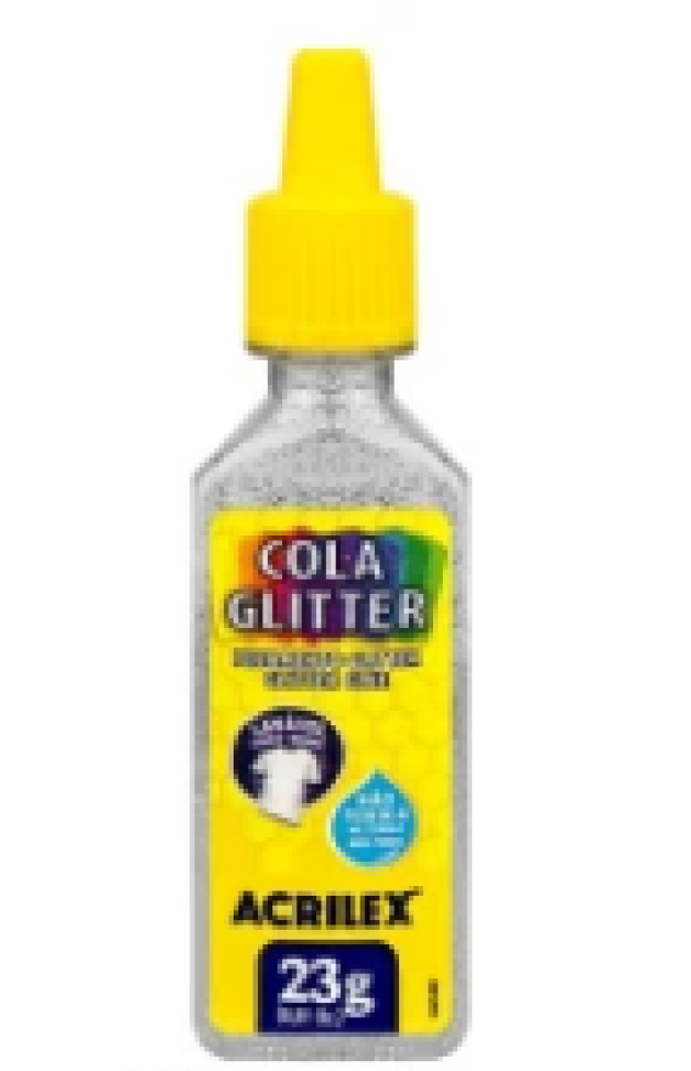 Cola Glitter Lavável 23g Acrilex – Cores Sortidas - #6