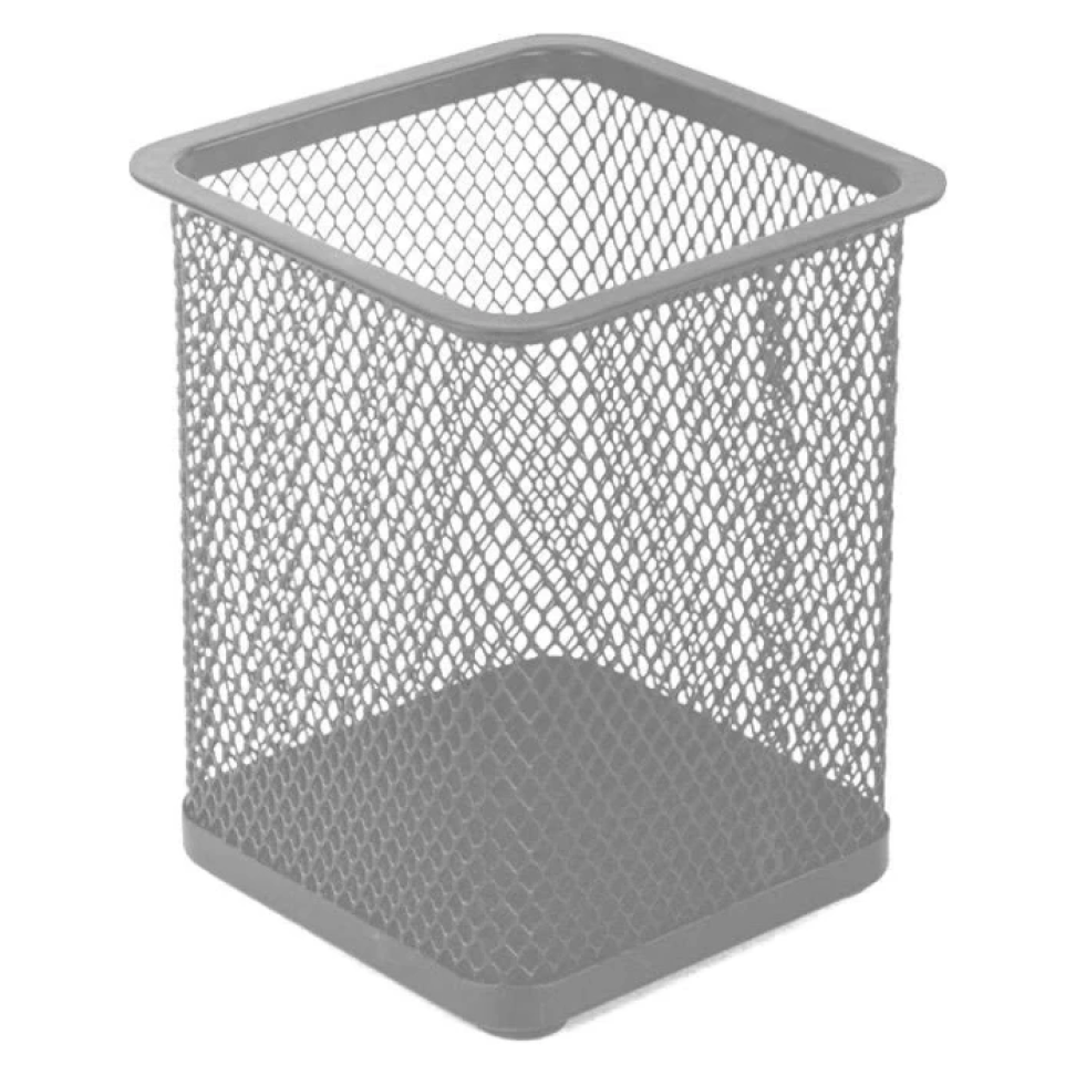 Porta Canetas de Metal Aramado Quadrado 9,5 x 8 cm Tokyo Design – Cores Sortidas