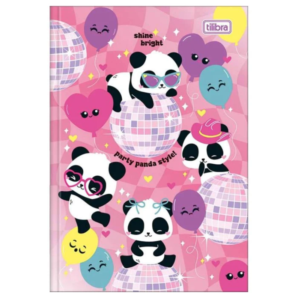 Caderno capa dura brochurão 80 folhas Lovely Friend Tilibra - #5