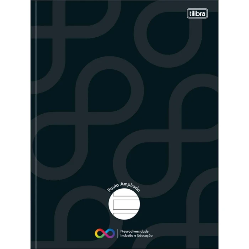 Caderno de caligrafia capa dura 40 folhas pauta ampliada para autismo Tilibra - #3