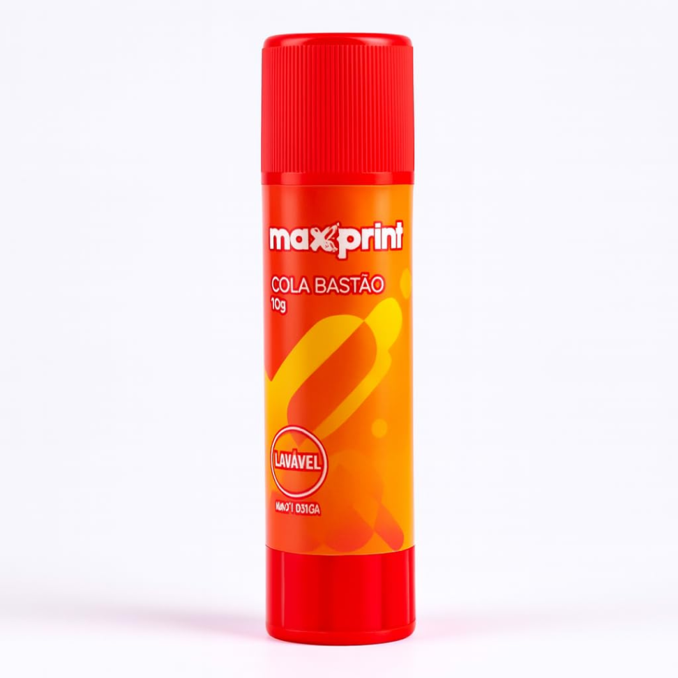 Cola em Bastão 10g – 1 Unidade | Maxprint