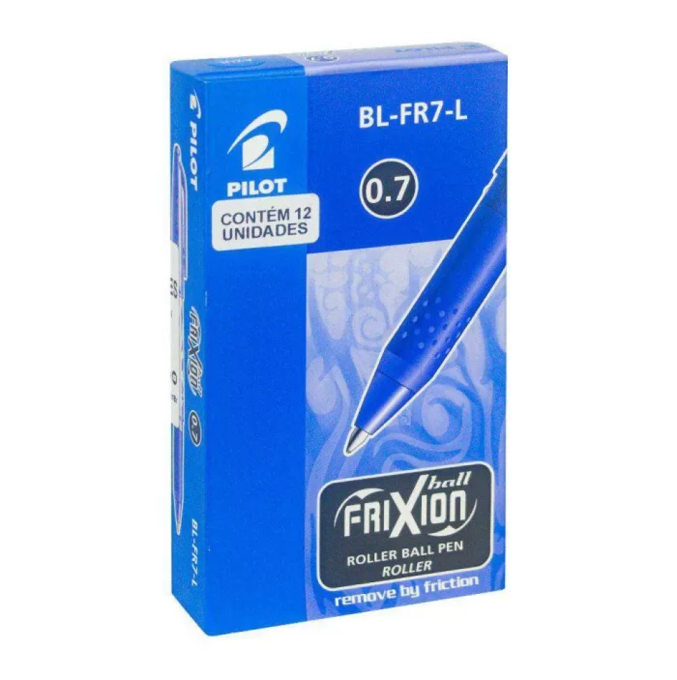 Caneta esferográfica frixion ball 0,7 apagável azul // preto Pilot Und - #4