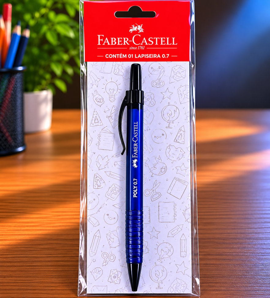 Lapiseira Faber Castell 0.7 Poly Original - Antiga ( Colecionador ) - #10