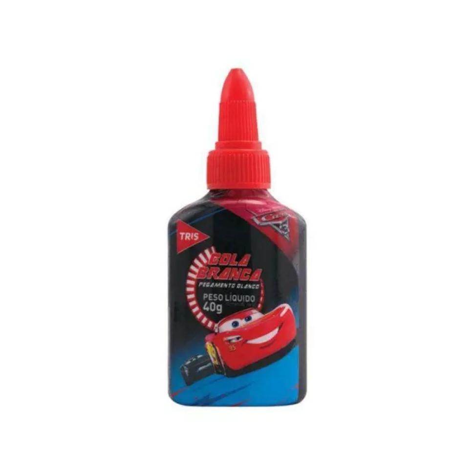 Cola Escolar 40g Carros – 1 Unidade | Tris