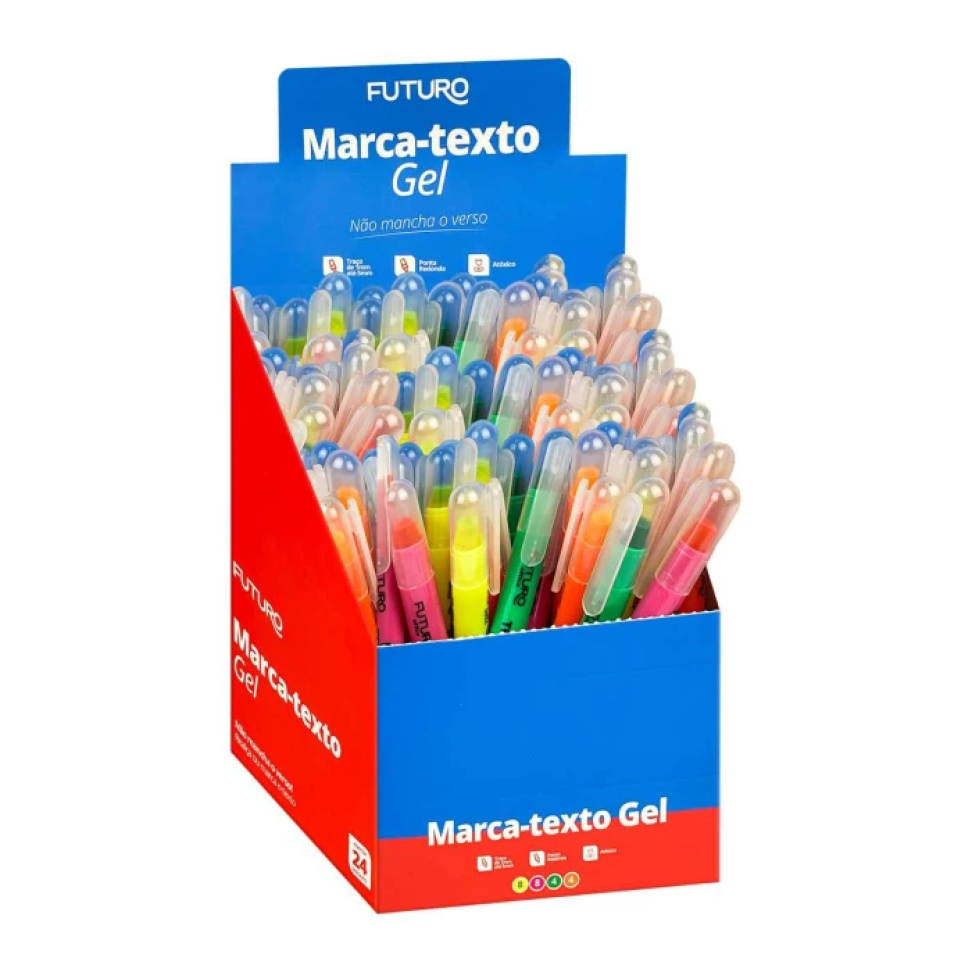 Caneta Marca Texto Gel Office Futuro – Cores Sortidas - #3