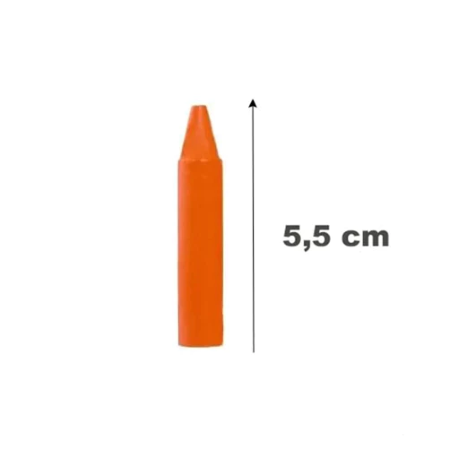 Giz de cera curto com 15 cores Onda Pro - #4