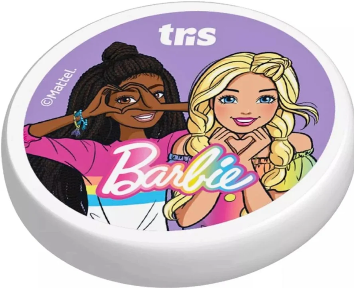 Kit Escolar Barbie com Lápis, Apontador e Borracha - #3