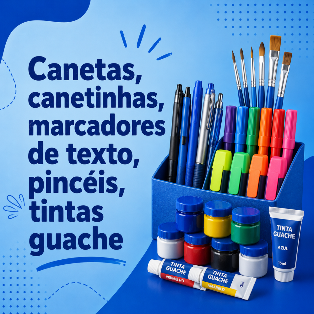 03 - Canetas e mais