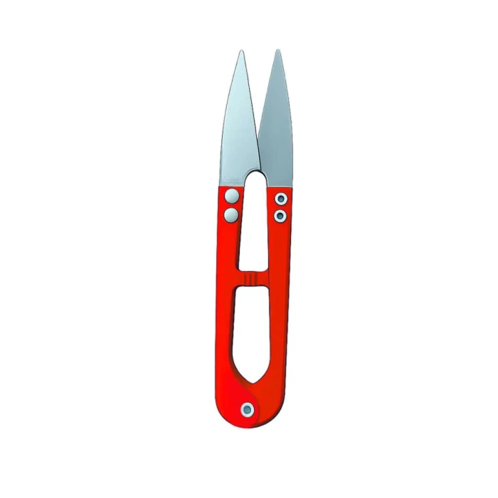 Tesoura de Arremate 4,5" (10,8cm) – Azul, Preto e Vermelho - 1 Unidade - #4