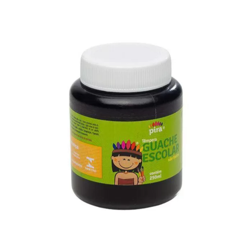 Tinta Guache 250ml – Cores Sortidas | Piratininga