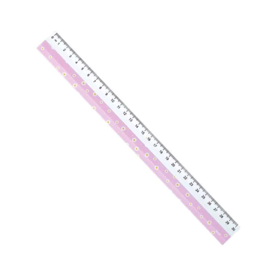 Régua plástica 30cm decorada sortidas BRW - #4