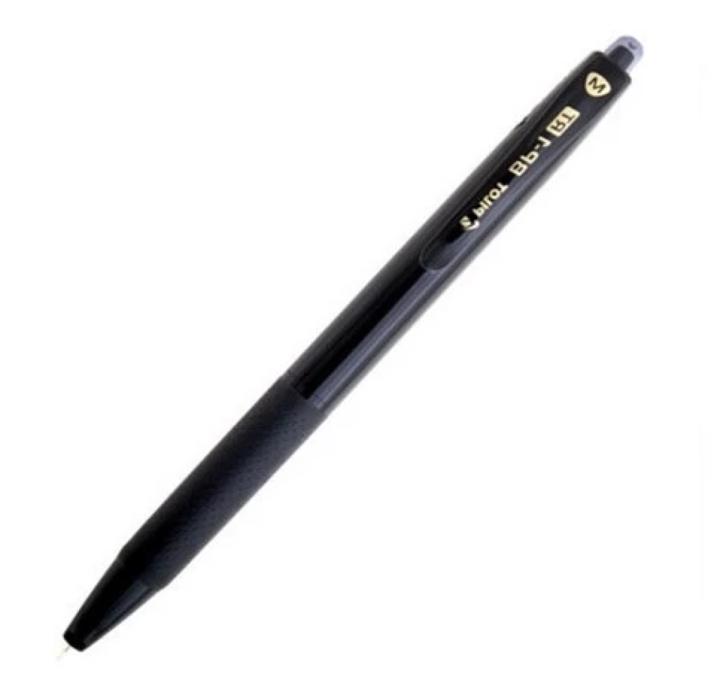 Caneta Esferográfica Retrátil Pilot BP-1 RT 1.0 mm – Preta | 1 Unidade