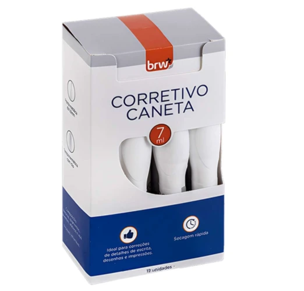 Corretivo em caneta 7ml Brw