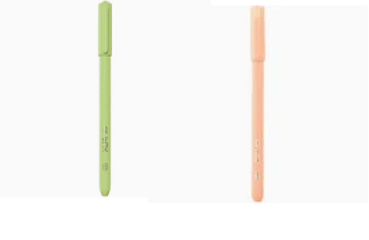 Caneta Esferográfica 0,7mm BPX CIS – Laranja e Verde Claro