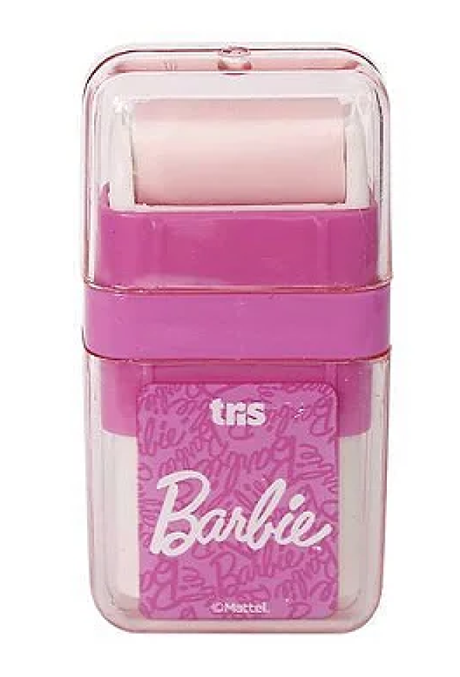 Borracha rolinho Barbie branca - #6