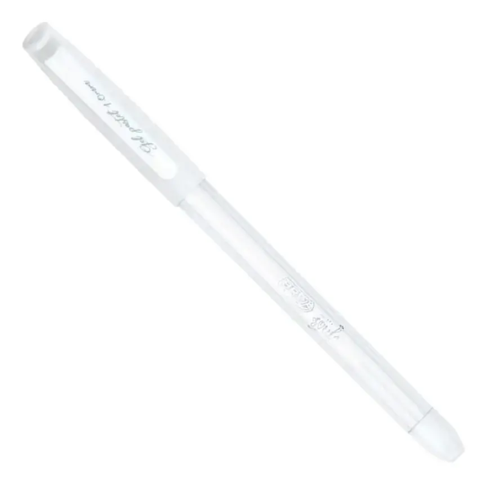 Caneta Gel 1,0mm Branca BRW – Unidade