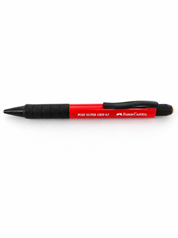 Lapiseira Faber Castell 0.7 Poly Super Grip Original - Antiga Vintage ( Colecionador ) - #8