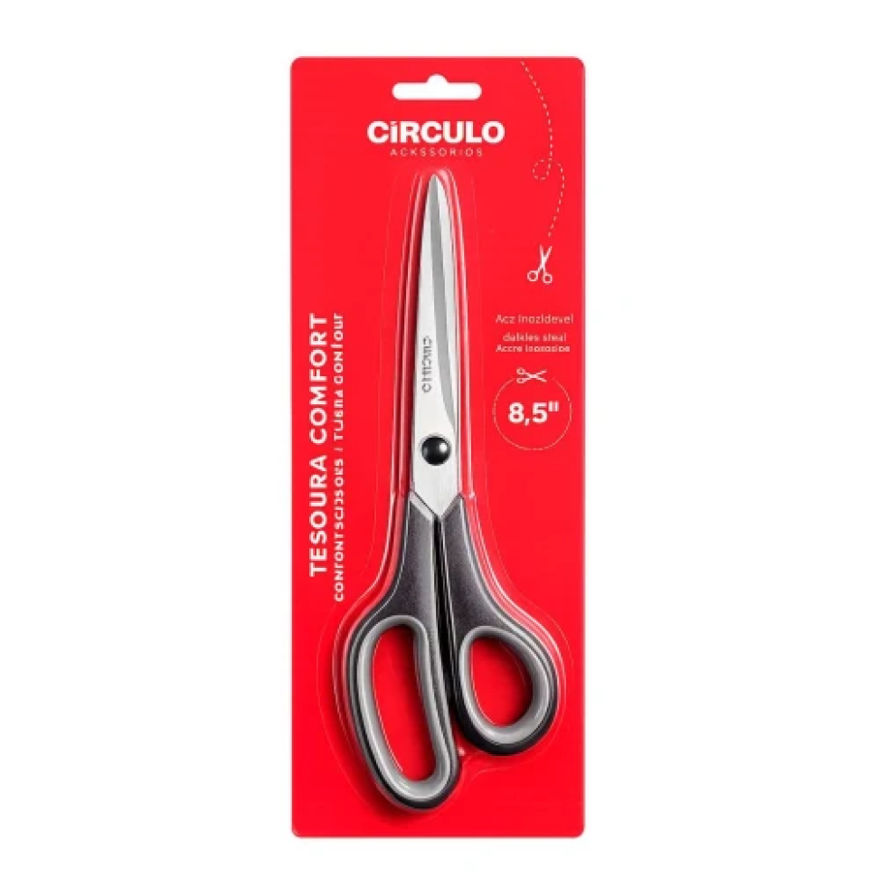 Tesoura multiuso comfort 8.5 21,5cm