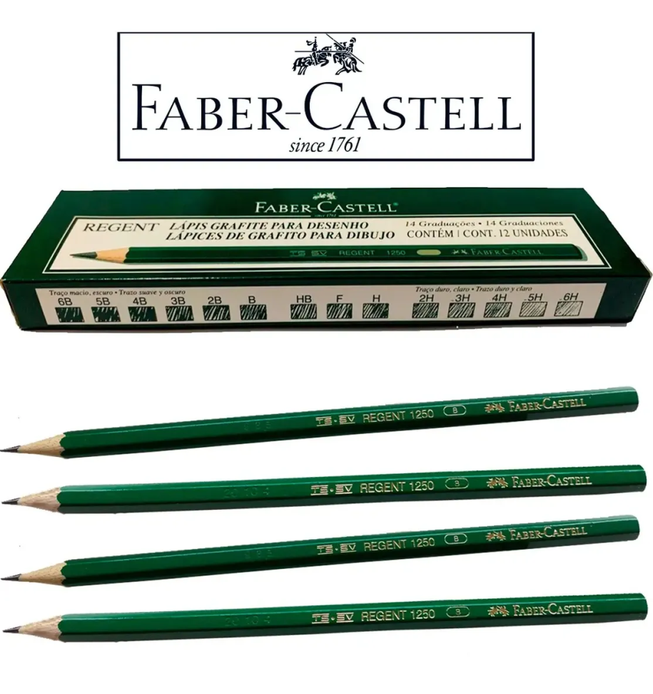 Lápis para Desenho 6B – 1 Unidade | Faber-Castell - #5