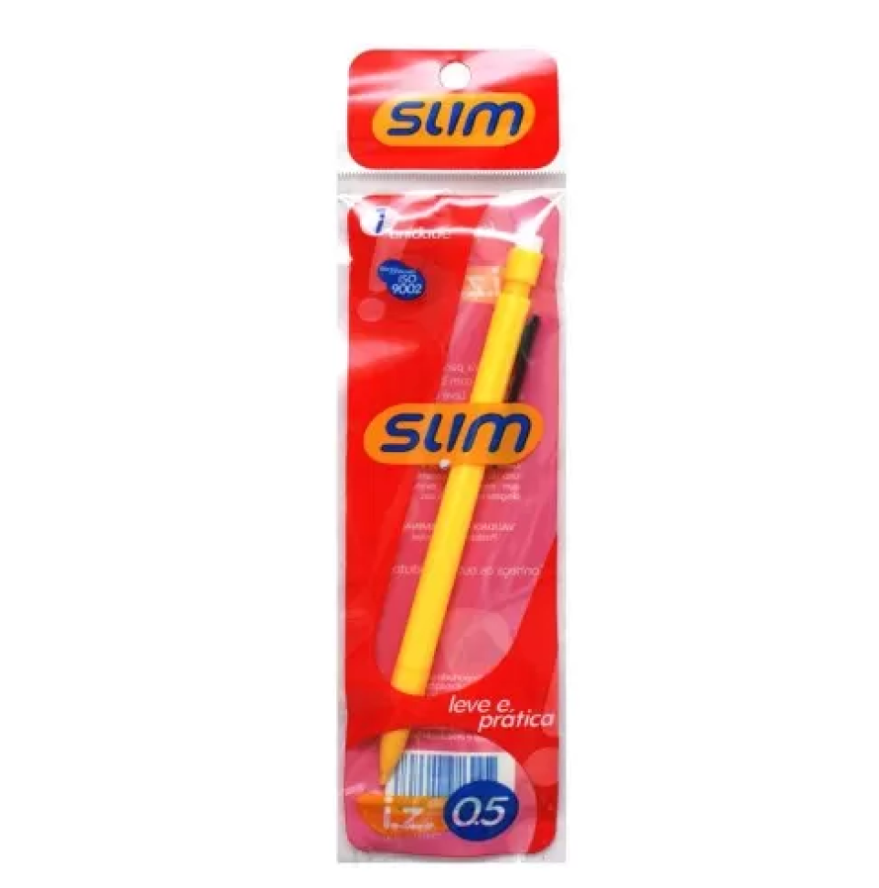 Lapiseira Slim 0,5 mm – Blister com 1 Unidade