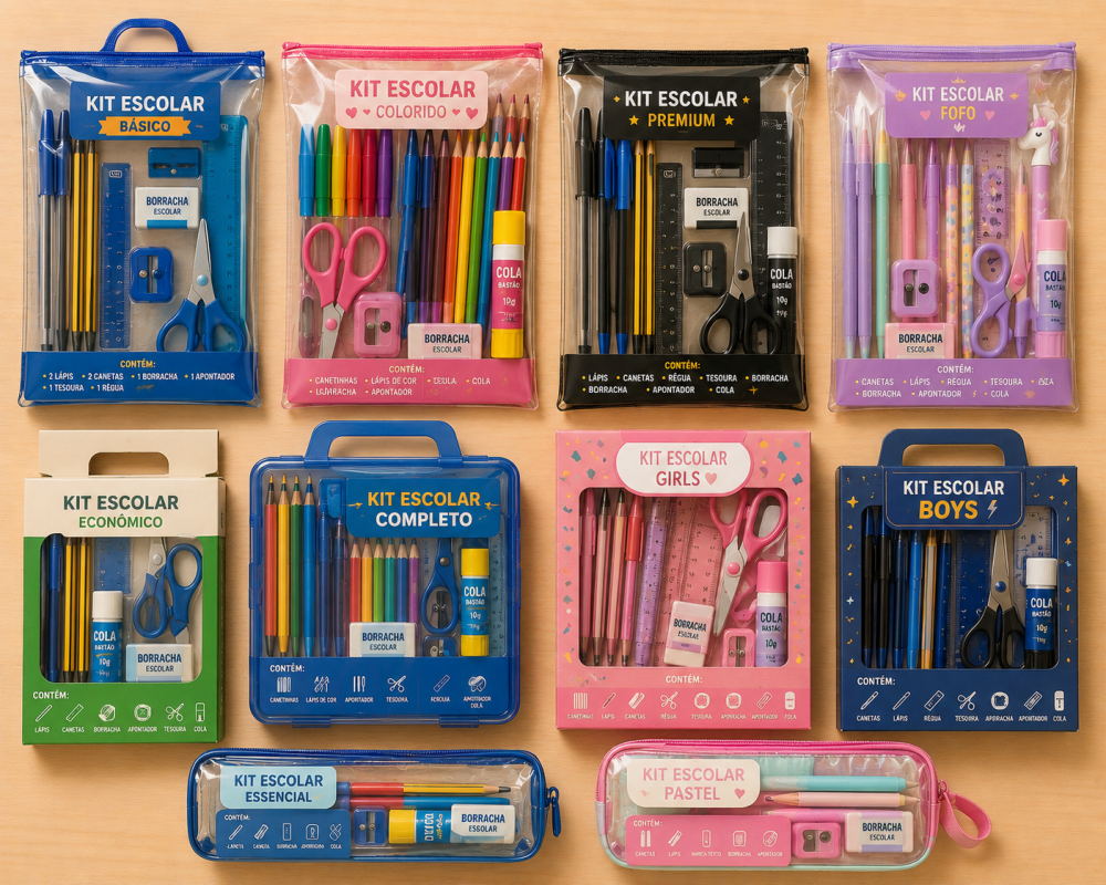 Kit escolares