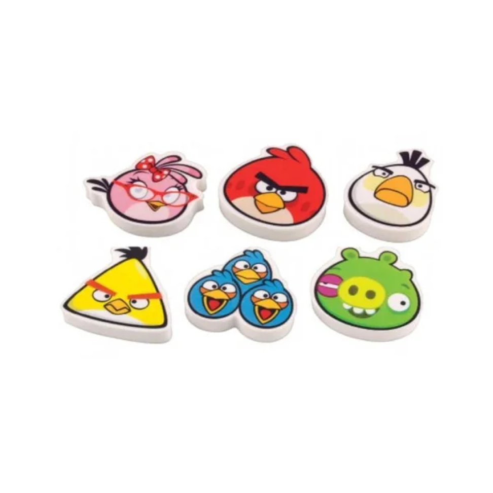 Borracha Angry Birds com 01 unidade Tris