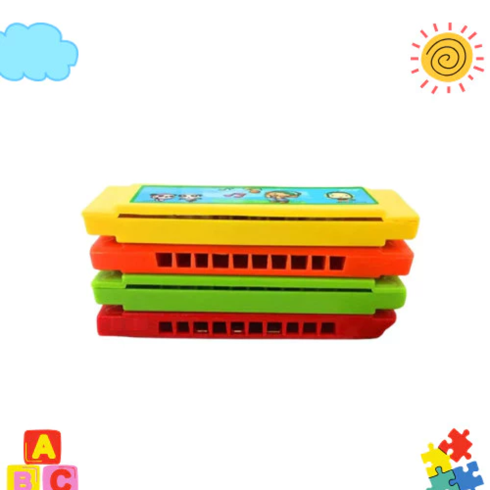 Kit 20 Gaita Infantil Iniciantes Brinquedo Sopro Educacional Prenda Desenho Boca Instrumento Musical - #4