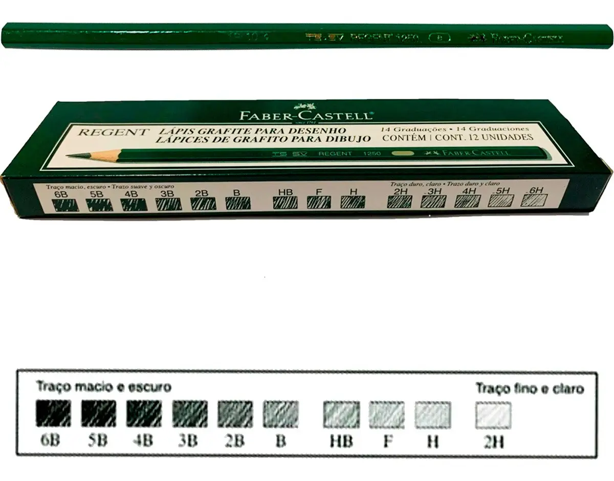 Lápis para Desenho 4B – 1 Unidade | Faber-Castell - #3