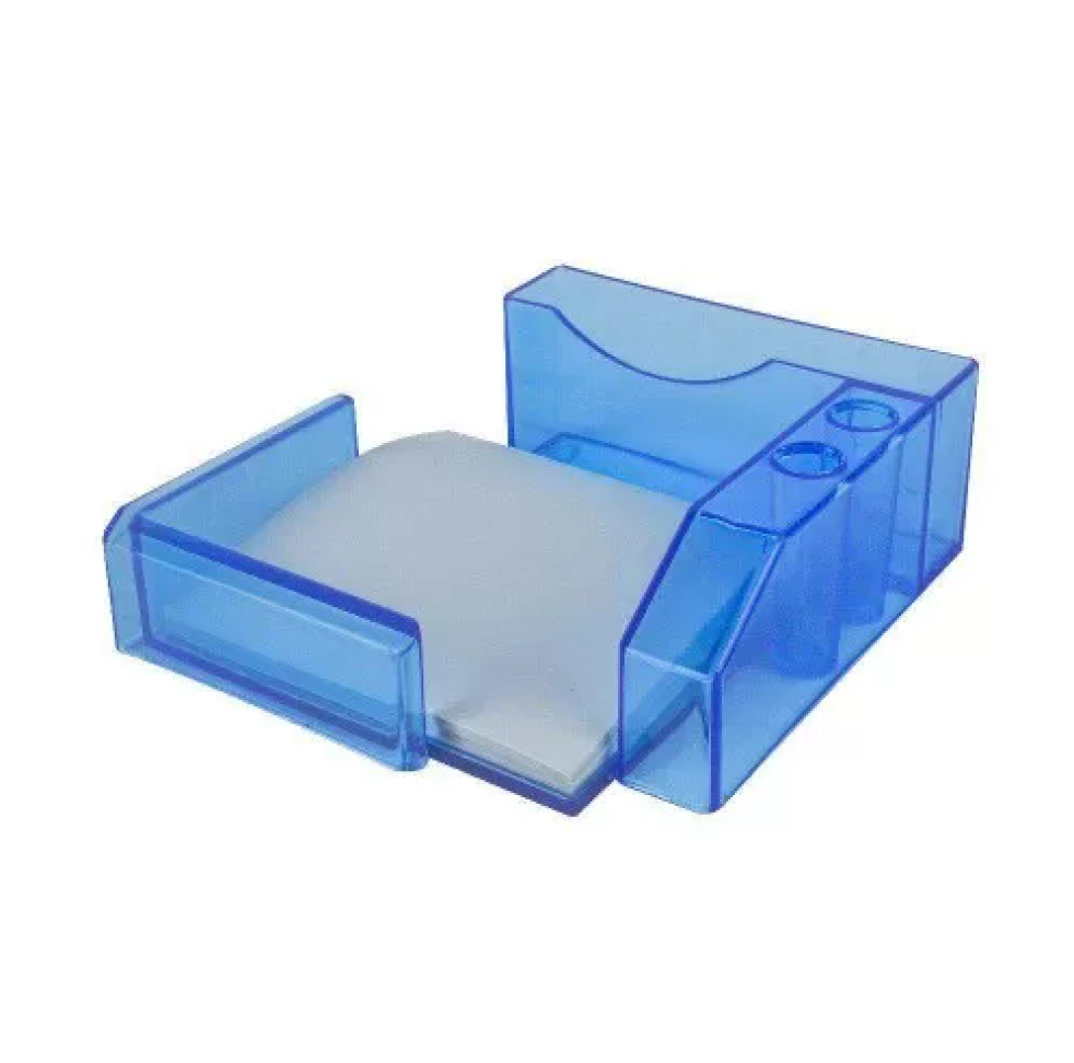 Porta Canetas, Cartão e Lembrete Acrílico 3x1 Sortido Cozy