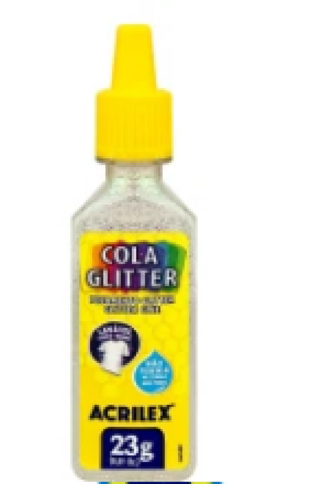 Cola Glitter Lavável 23g Acrilex – Cores Sortidas - #3