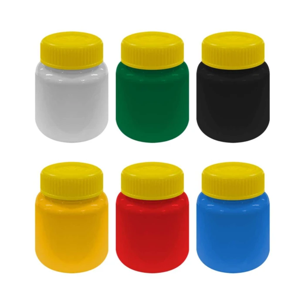 Tinta Guache – Estojo com 6 Cores