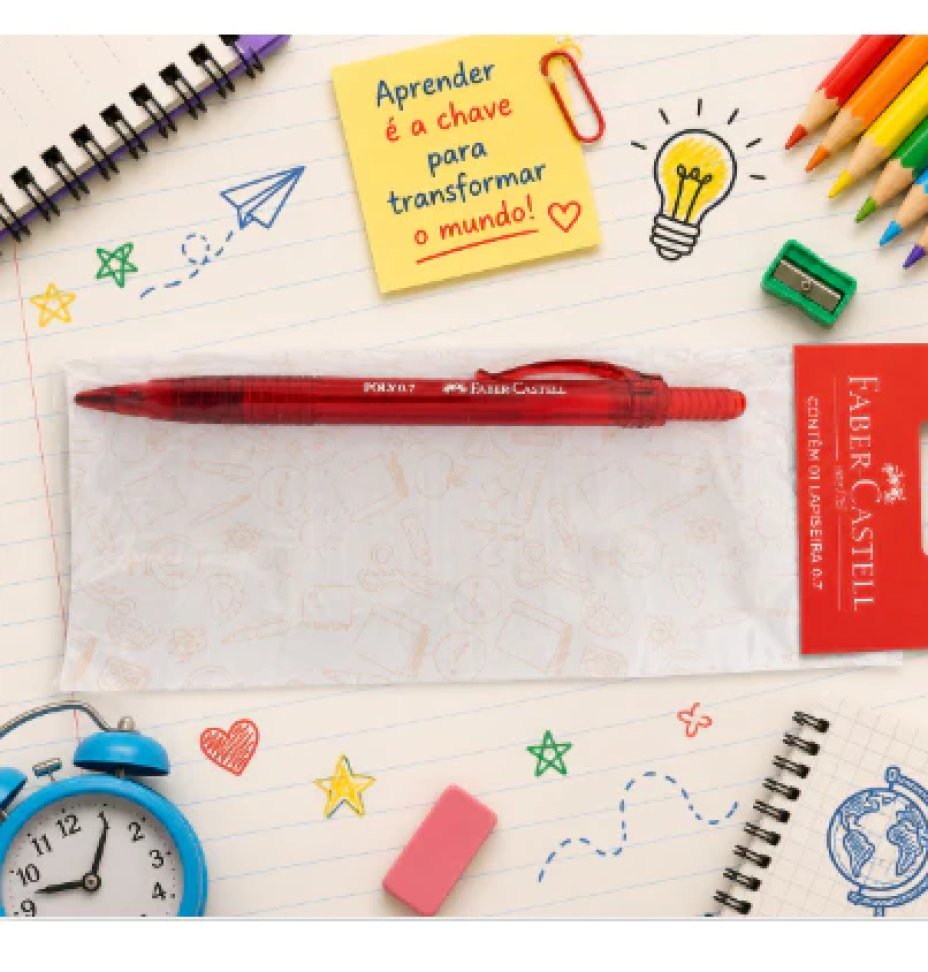 Lapiseira Faber Castell 0.7 Poly Original - Antiga ( Colecionador ) - #8
