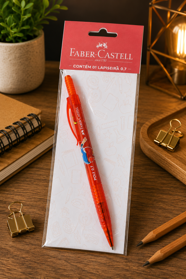 Lapiseira Faber-Castell Poly 0.7 Original Antiga – Item de Colecionador - #4