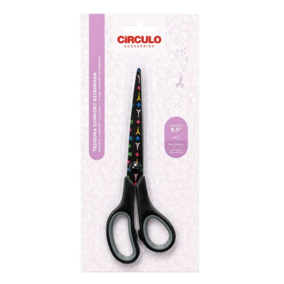 Tesoura multiuso comfort 8,50 21,5cm