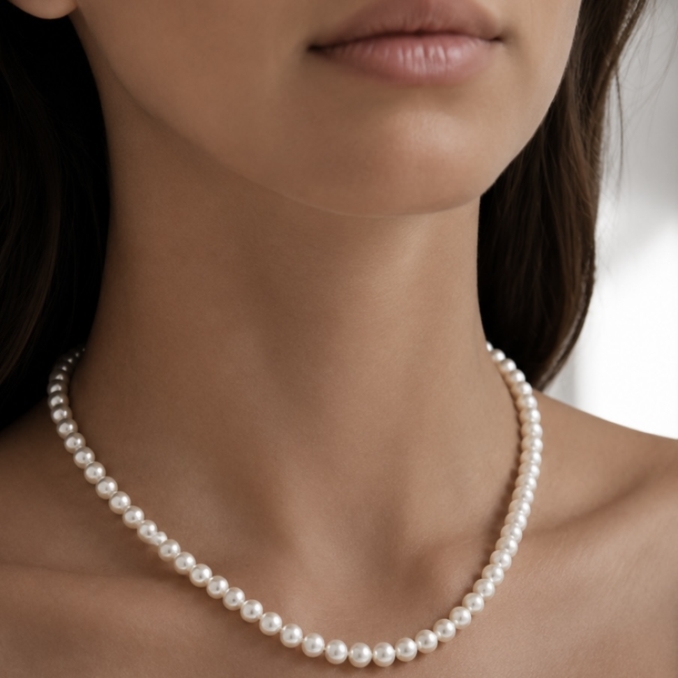 CHOKER PÉROLAS