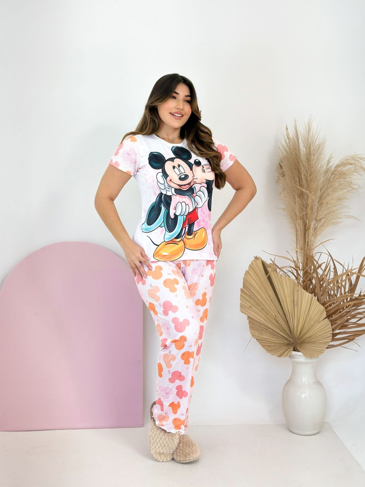 Pijama Calça e Manga Curta