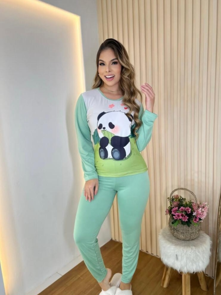 Calça e Manga Longa