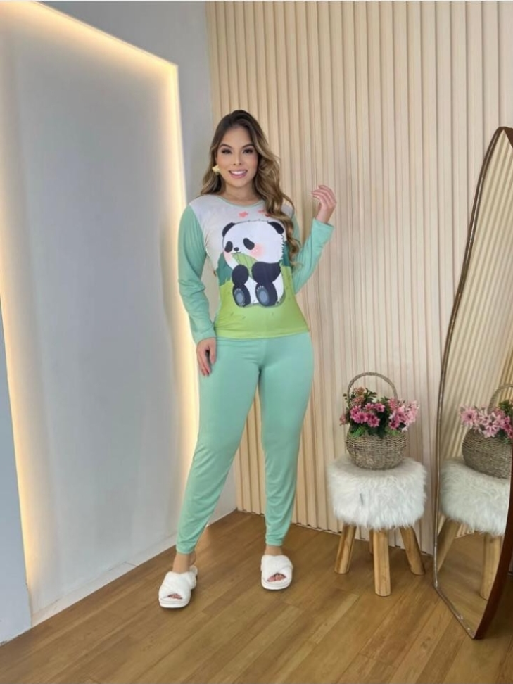 Calça e Manga Longa
