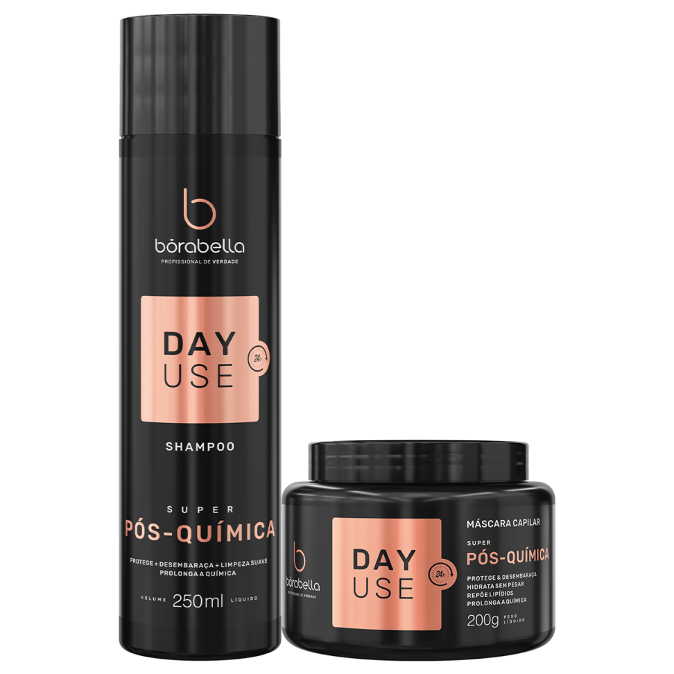 Borabella DayUSE Kit Pós-Química Uso Diário 250ml