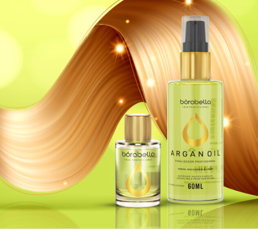 Borabella Óleo de Argan e Macadâmia Reparador de Pontas 60ml