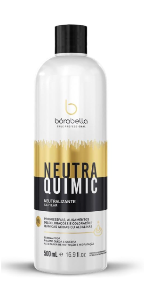 Neutralizador Pós-química NeutraQuimic - Sela Cutículas e Elimina Cheiro - Tratamento Capilar 500ml