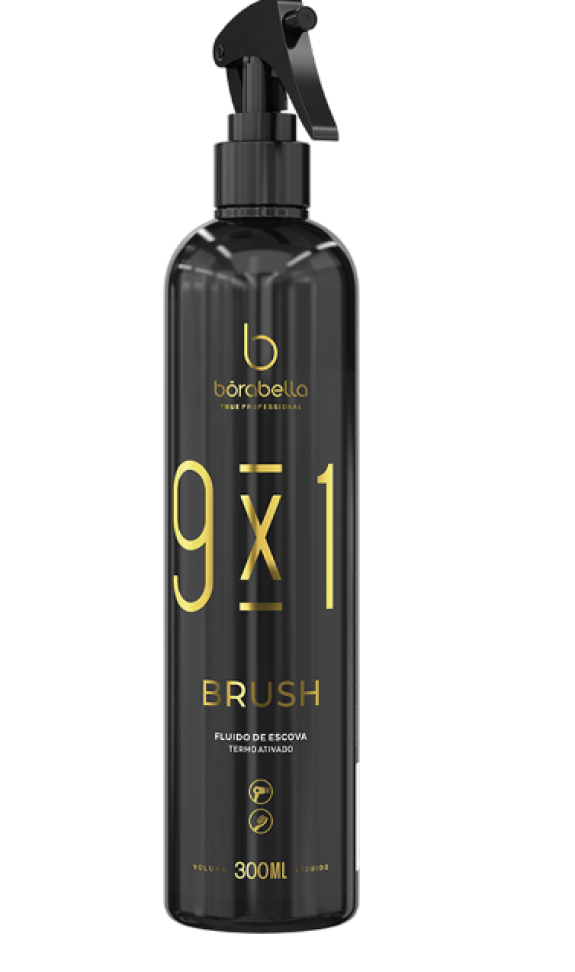 Fluído de Escova 9x1 Rapidez Desembaraço Brilho 300ml