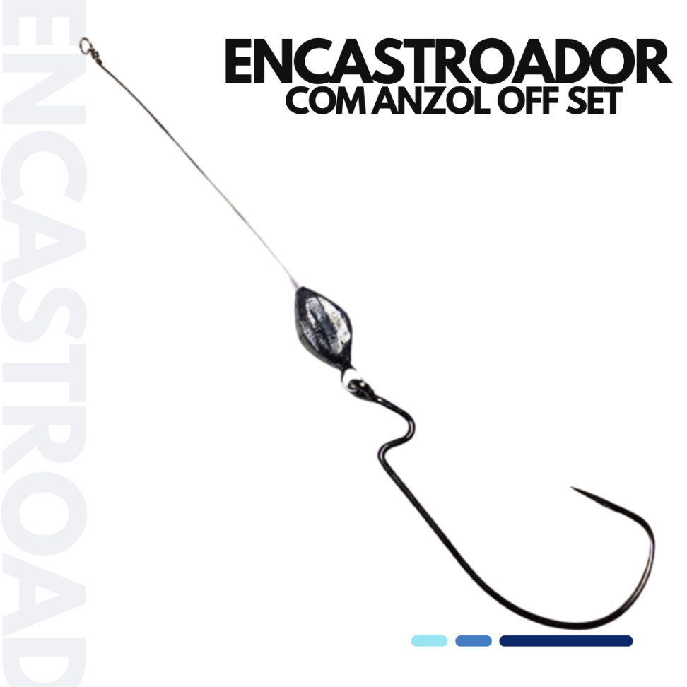 ENCASTROADOR COM ANZOL OFF SET