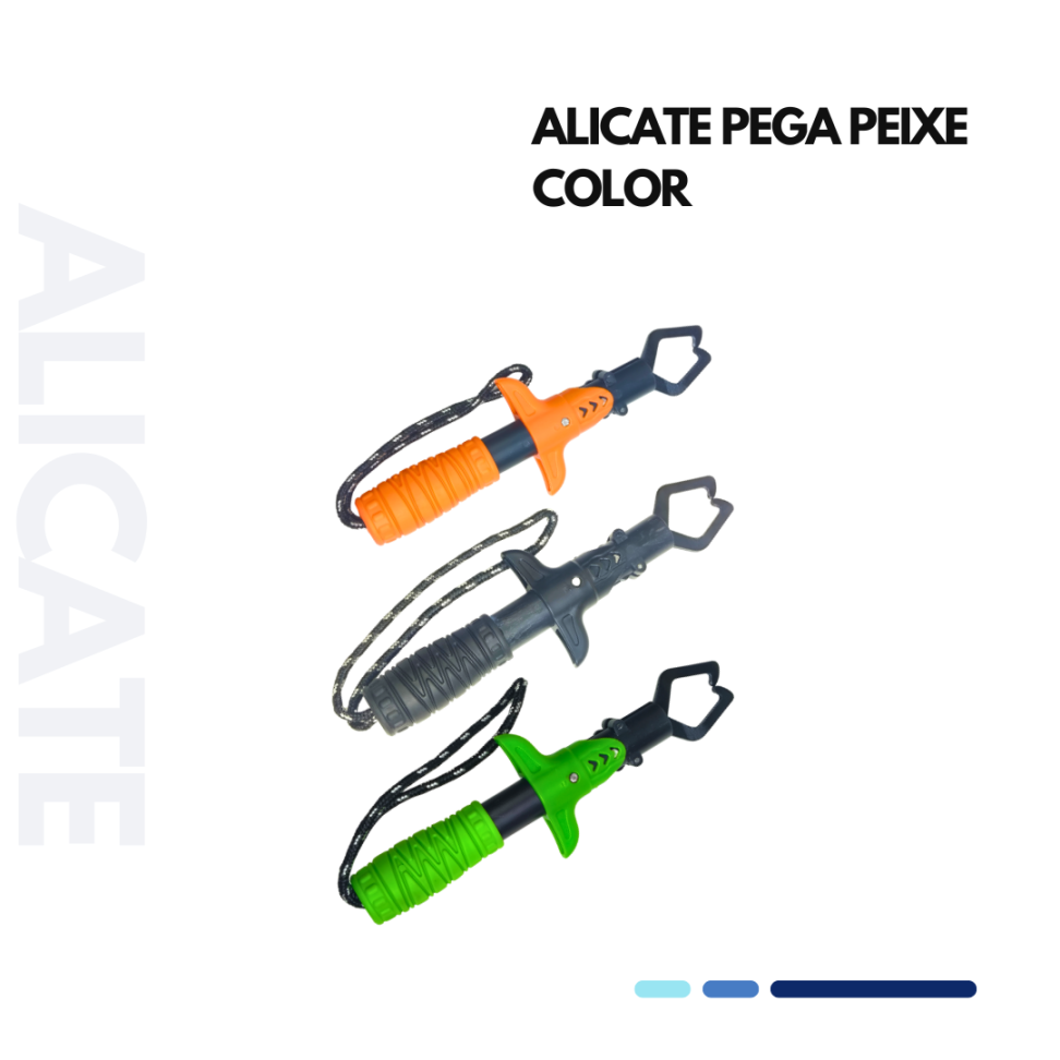 ALICATE PEGA PEIXE COLOR