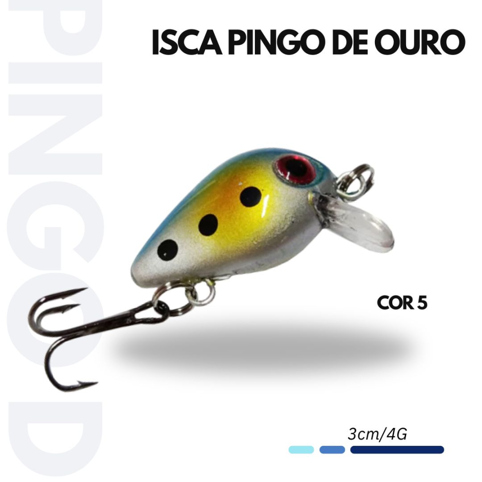 ISCA PINGO DE OURO - #5